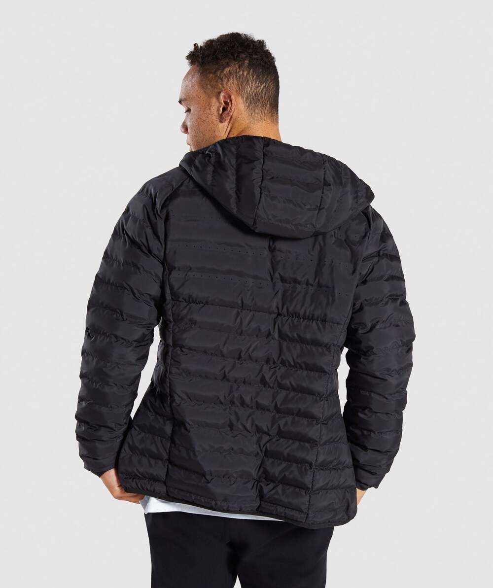 Gymshark Lightweight Hooded Puffer Jacket - Picture 3 of 6